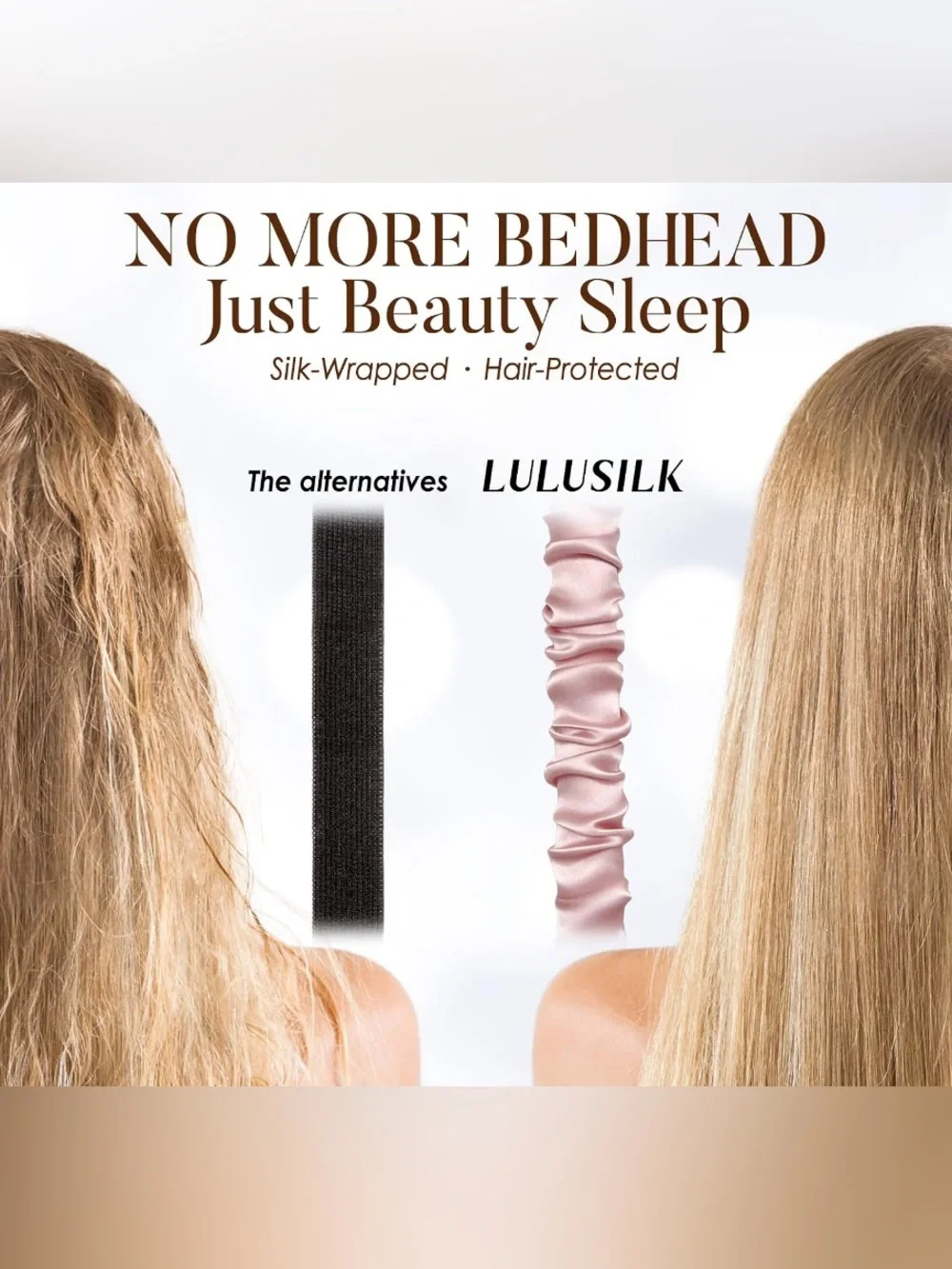 Mulberry Silk Pink Sleep Mask for Women - Luxe Light-Blocking Eye Mask